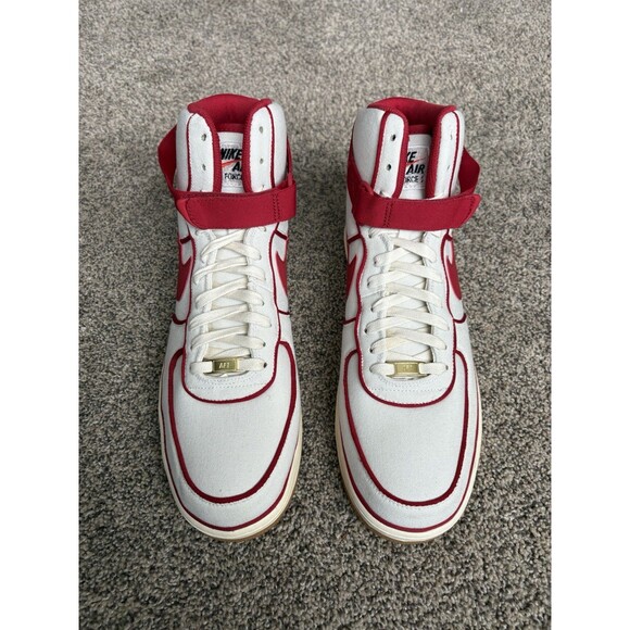 Nike Air Force 1 07 LV8 High Sail Size 16 Men's - Picture 5 of 10